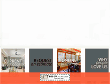 Tablet Screenshot of kellysflooring.com